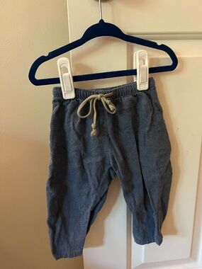 Oso & Me Bowie Pants Blue Flannel